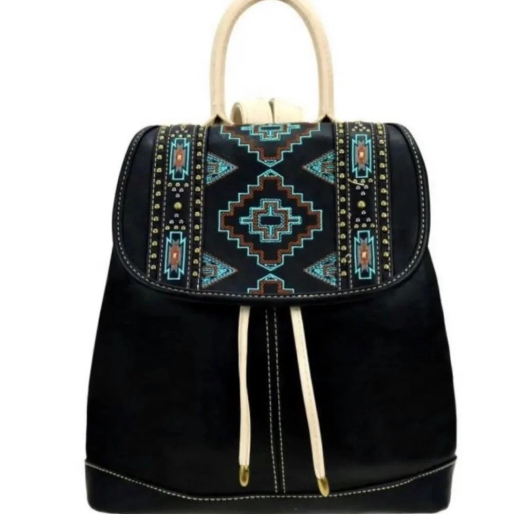 Montana West Backpack Handbag Southwestern Design - Picture 2 of 11